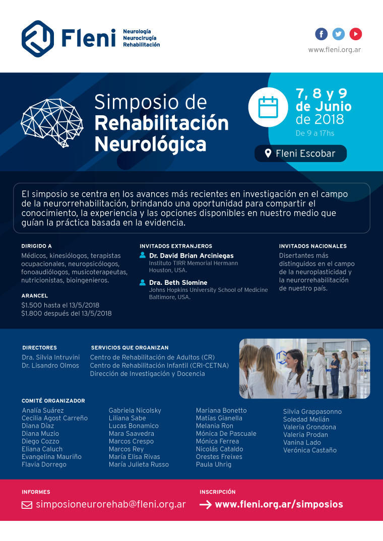 Simposio de Rehabilitación Neurológica 1 Fleni
