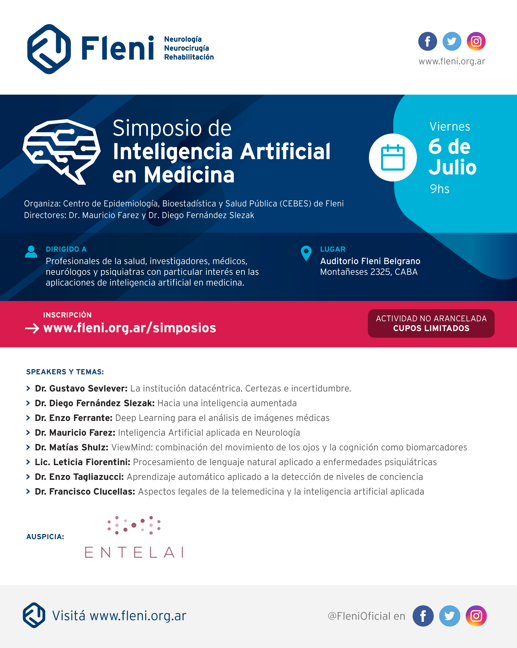 Simposio de Inteligencia Artificial en Medicina 3 Fleni